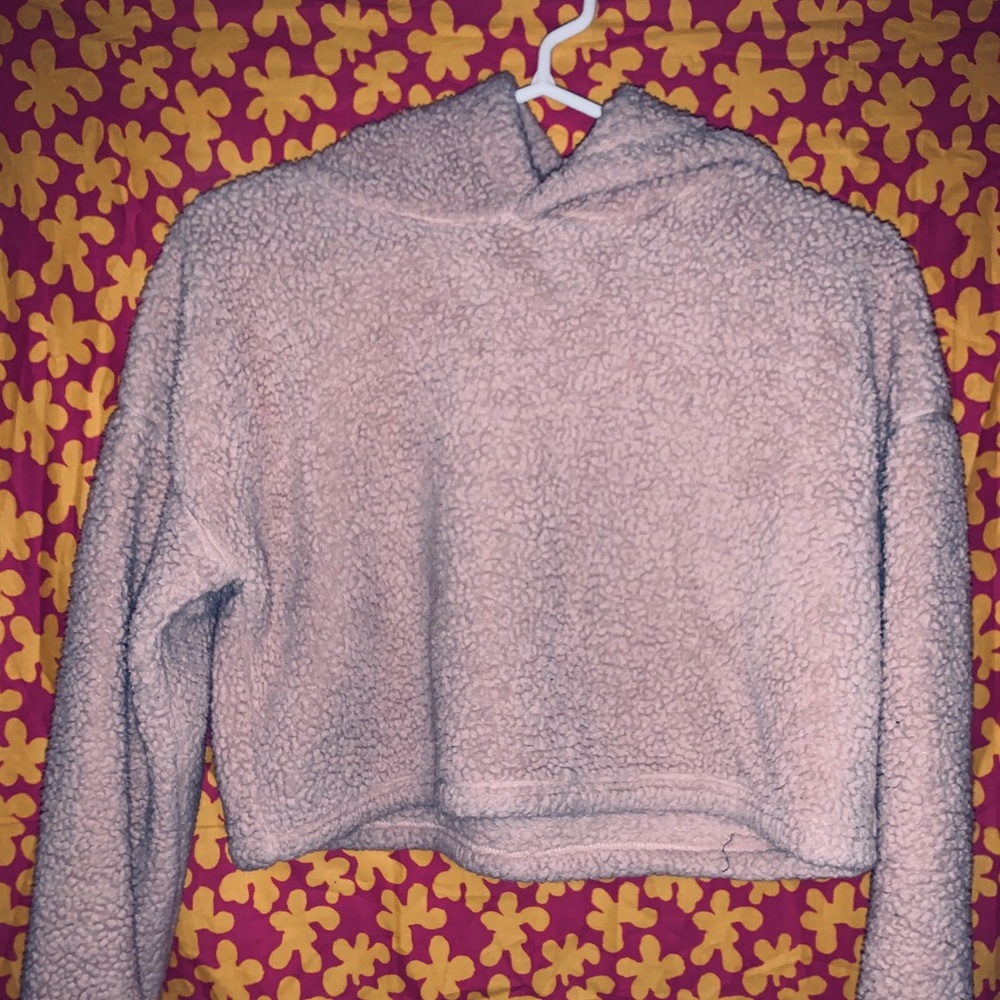 fuzzy sweater